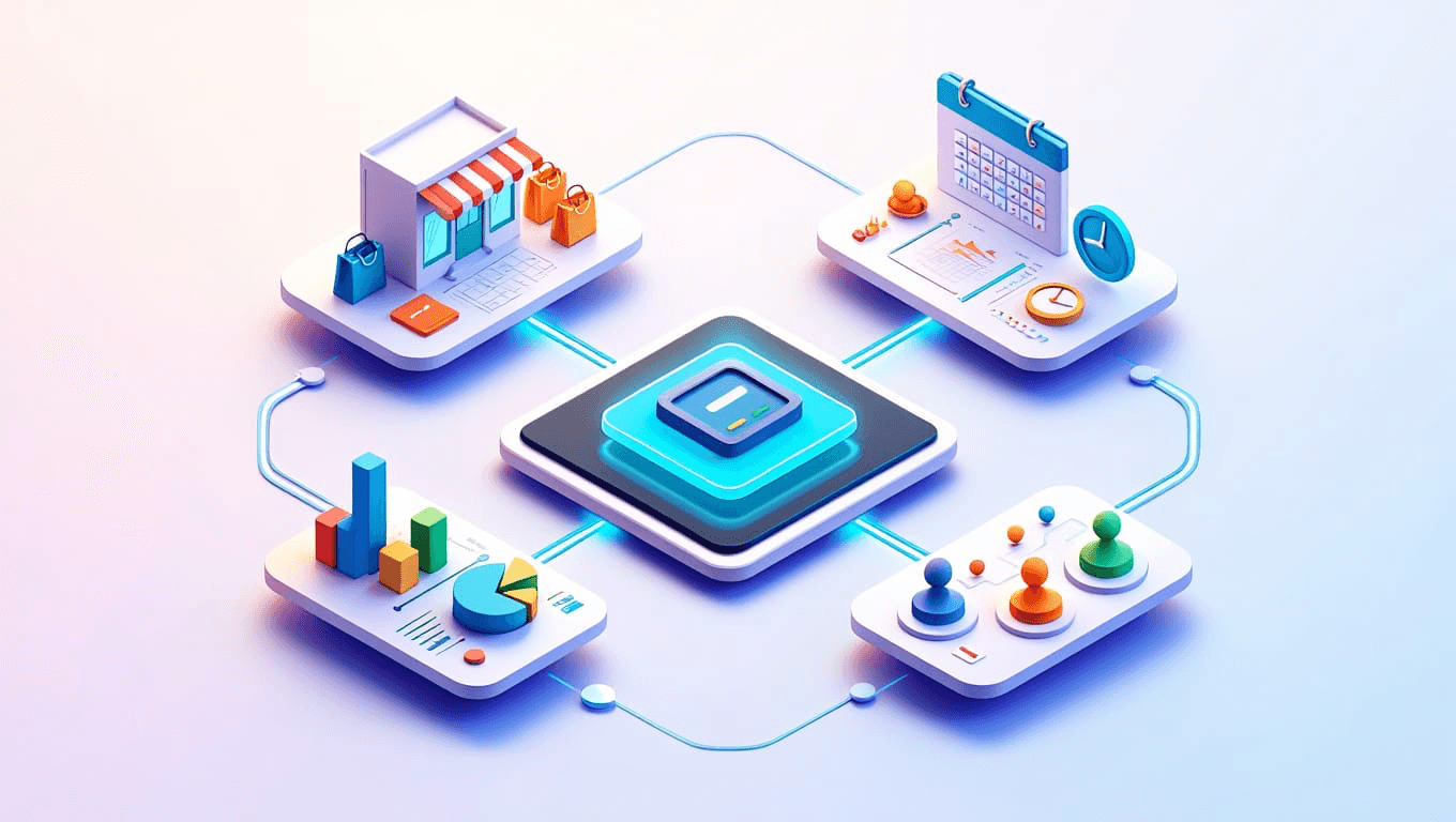 Abstract 3D fiber sphere representing innovation